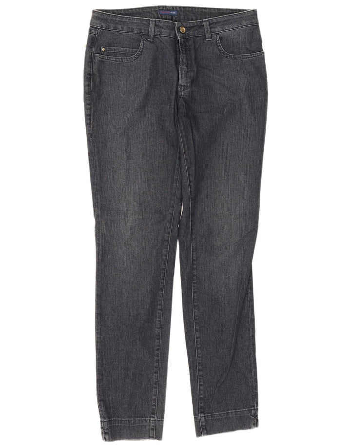 Trussardi Womens Slim Jeans W31 L32 Blue Cotton