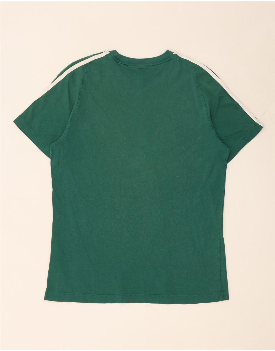 T-shirt da uomo Adidas Top in cotone verde medio