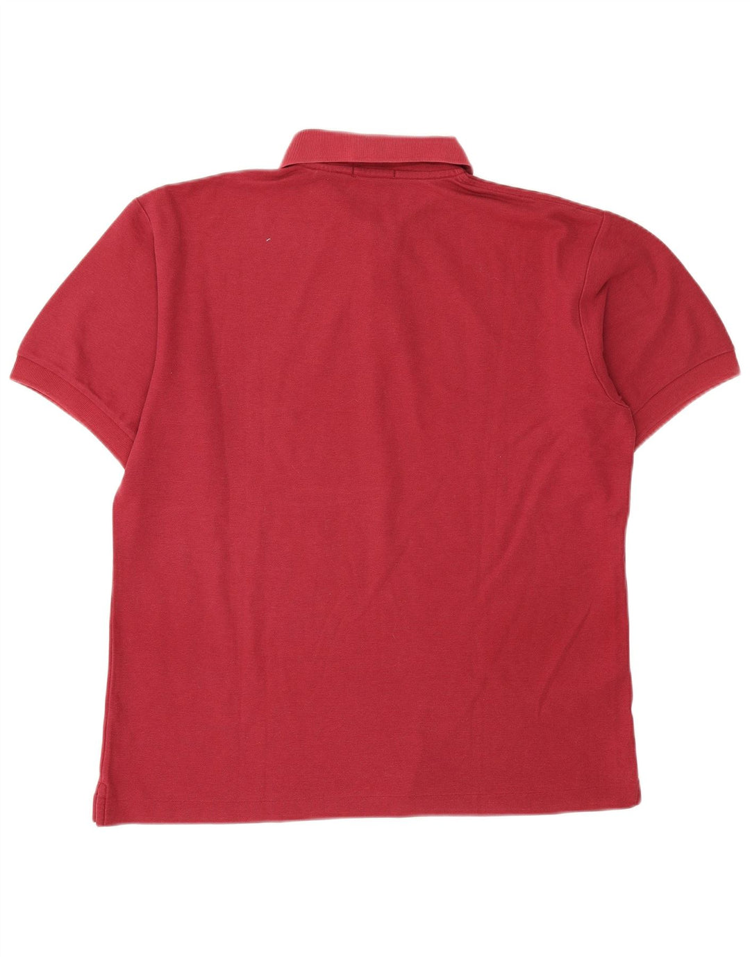 Fila Mens Polo Shirt IT 50 Medium Red Cotton