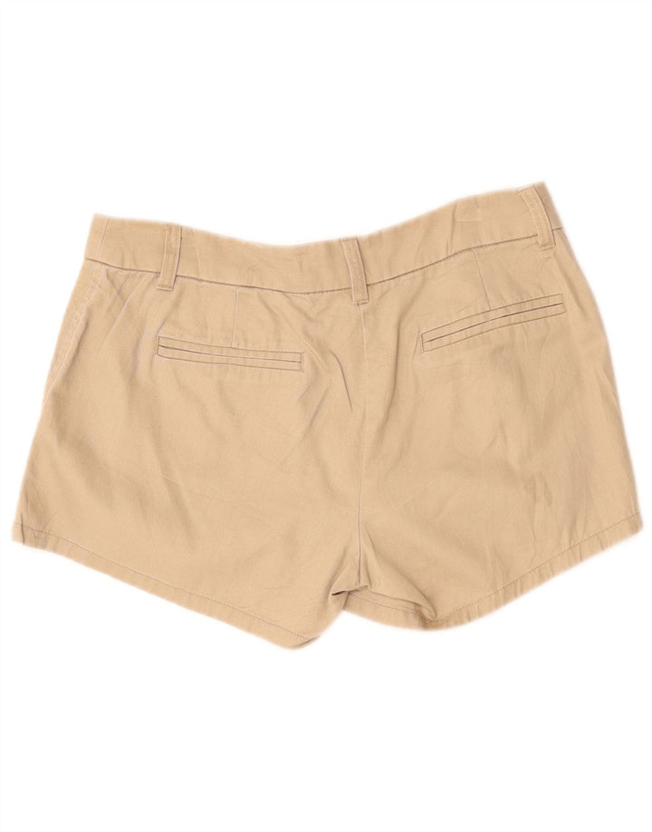 J. CREW Womens Chino Shorts US 6 Medium W30  Beige Cotton