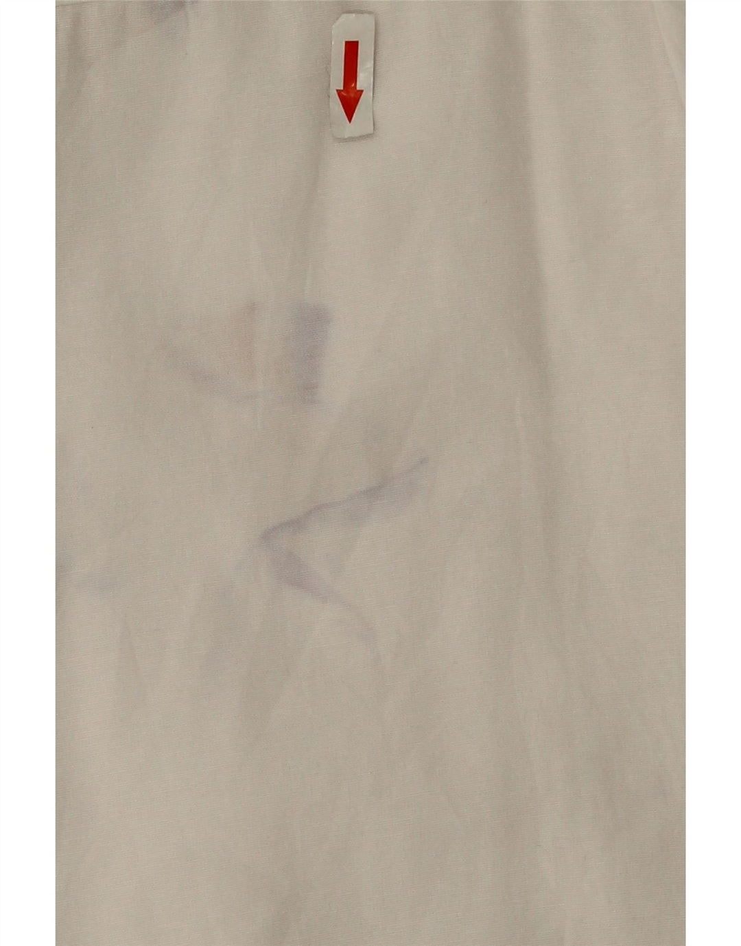 Zara Dame Oversized skjorte UK 14 Medium White Bomuld