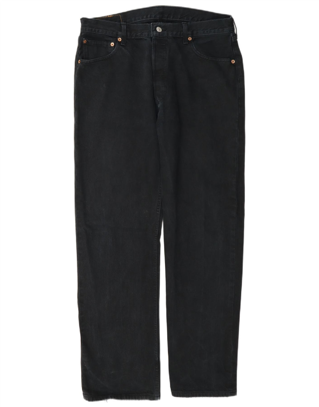 Levi's Uomo 501 Jeans dritti W34 L32 Blu Navy