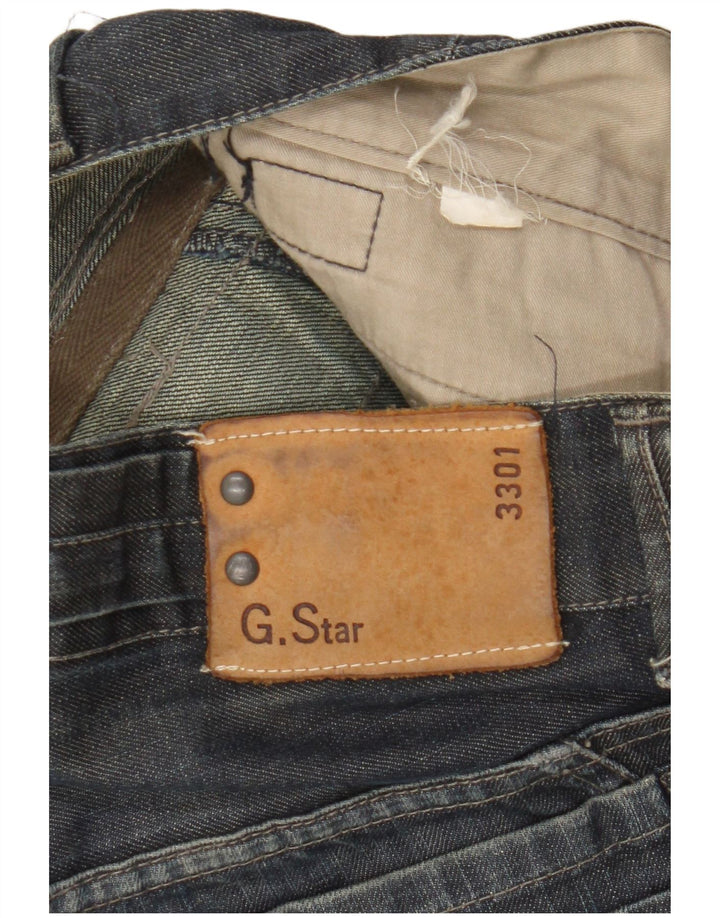 G-Star Herre Cargo Slim Jeans W34 L31 Marineblå