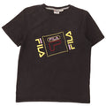 Fila Herre Limited Edition Grafisk T-Shirt Top Stor Sort