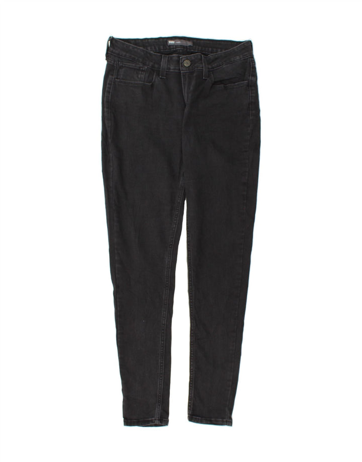 LEVI'S Womens Skinny Jeans W31 L30 Black Cotton Vintage Levi's and Second-Hand Levi's from Messina Hembry 