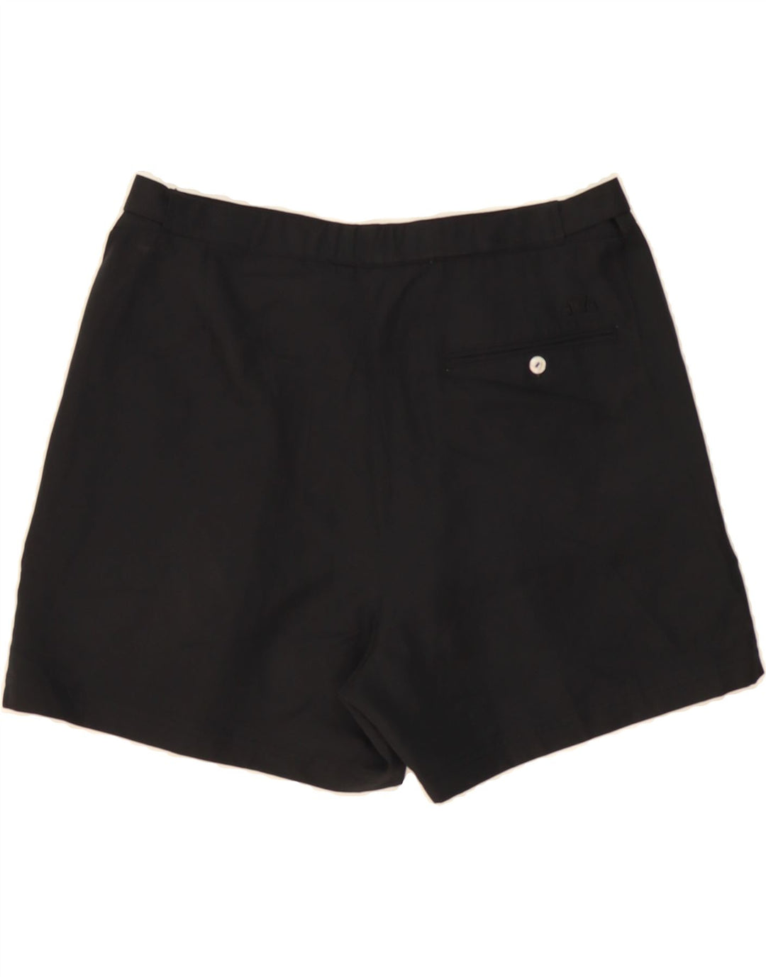 ELLESSE Womens Pegged Chino Shorts W36 XL Black Polyester Vintage Ellesse and Second-Hand Ellesse from Messina Hembry 