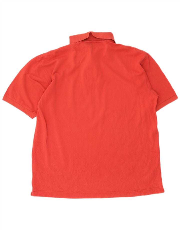 Kappa Mens Polo Shirt XL Red Cotton