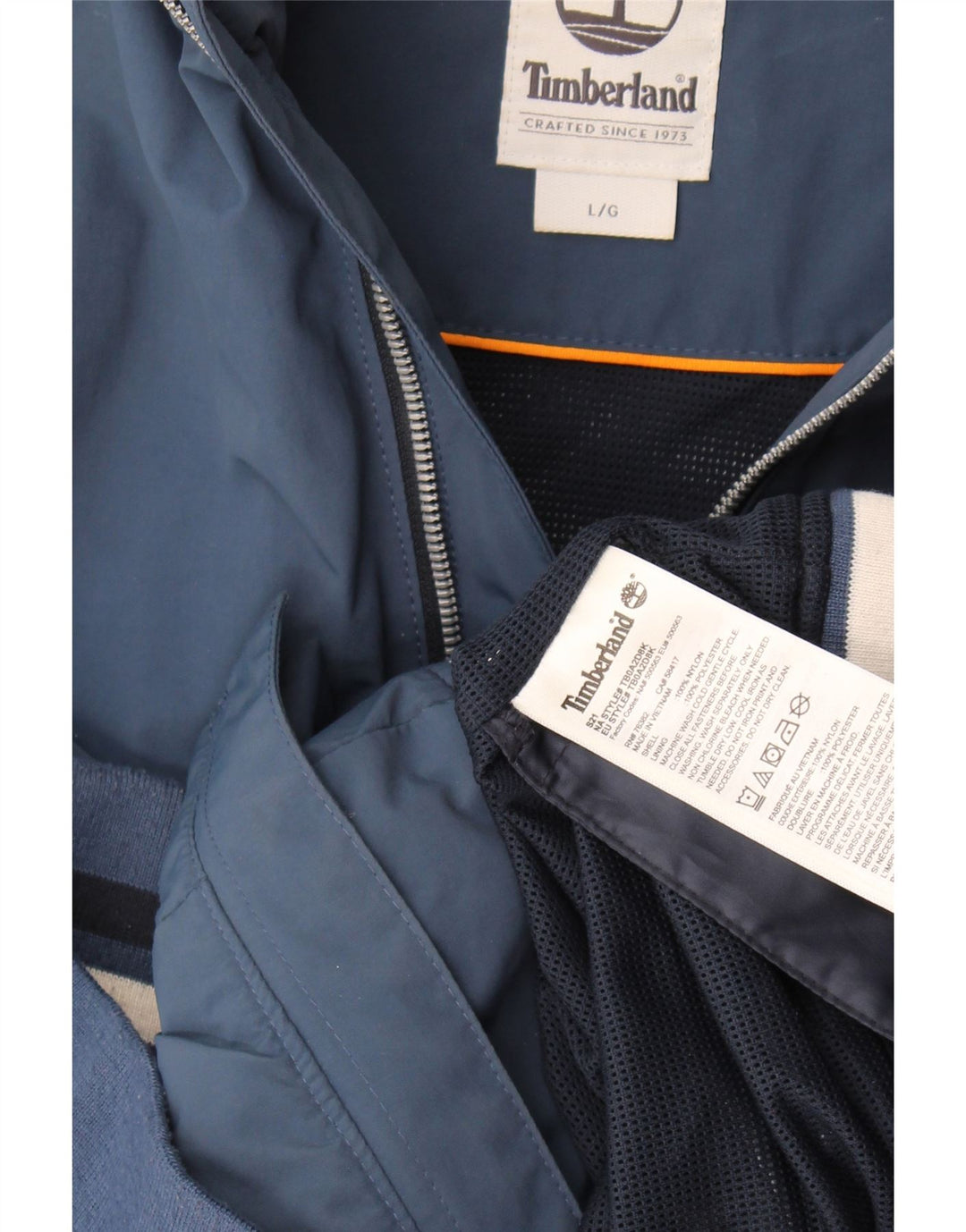 Jachetă Bomber pentru bărbați Timberland, mare, albastru, nailon