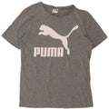 PUMA Herren Graphic T-Shirt Top XS Grau meliert