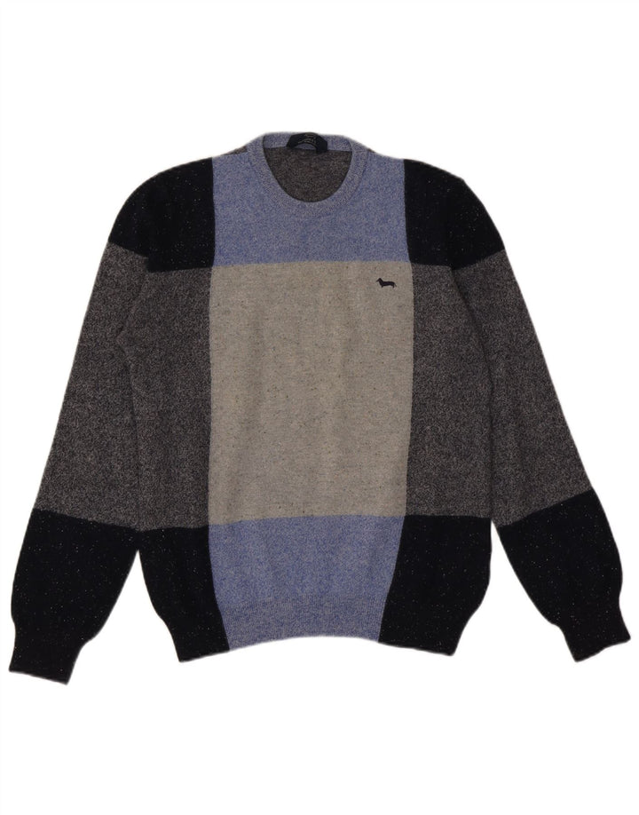 Harmont & Blaine Mens Crew Neck Jumper Sweater Large Multicoloured