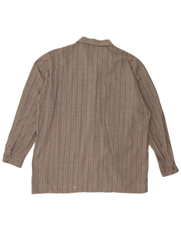Walbusch Mens Shirt XL Multicoloured Striped
