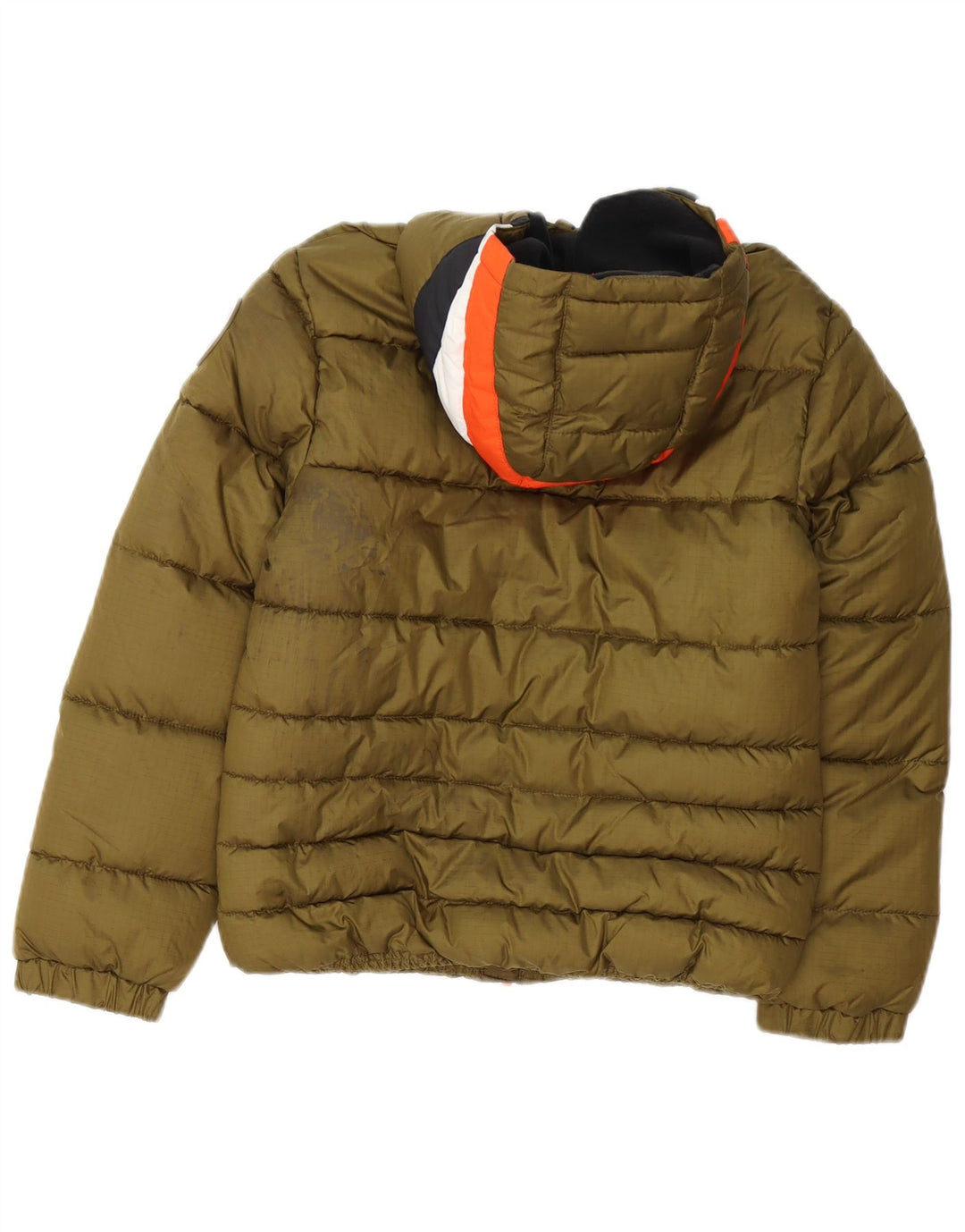 Giacca imbottita con cappuccio Levi's per ragazzi 11-12 anni Poliestere color block kaki