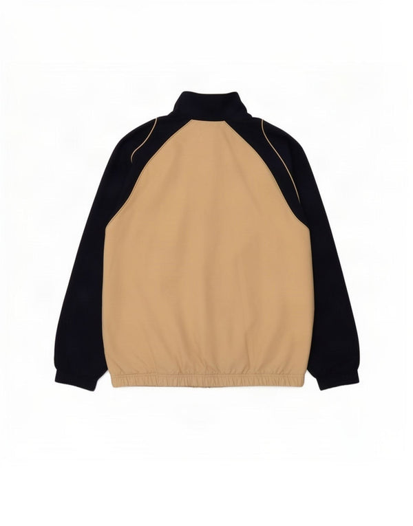 Nike Veste de survêtement pour homme Large Beige Colourblock Polyester