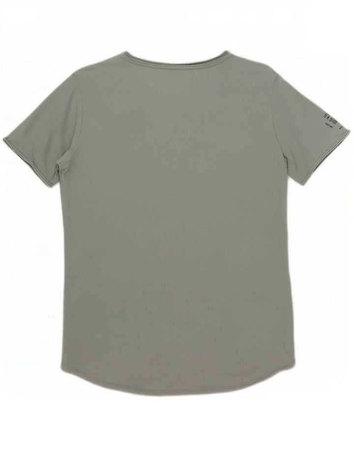 G-Star Womens T-Shirt Top UK 14 Large Grey