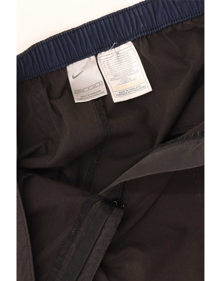 Nike Womens Straight Casual Trousers US 4/6 Small W30 L29 Grey Polyester
