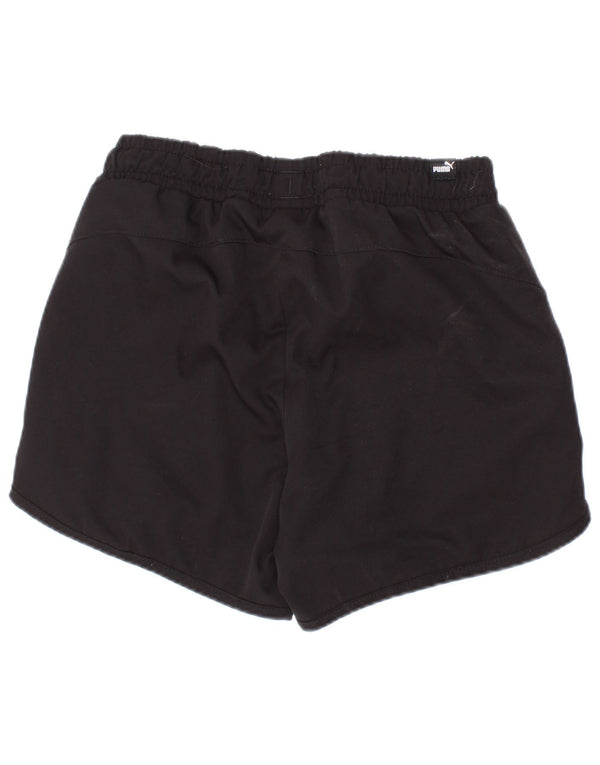 Puma Boys Sports Shorts 7-8 År Sort Polyester