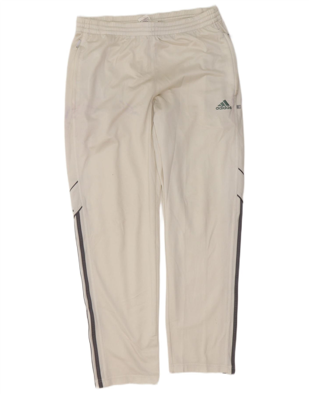 Adidas Pantalon de survêtement pour homme Blanc moyen Polyester