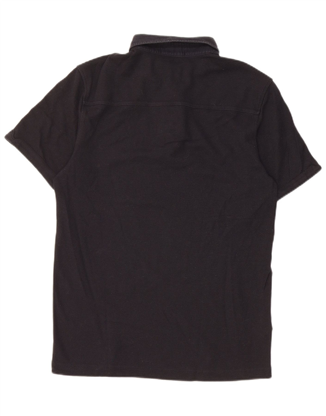 Fred Perry Mens Polo Shirt Medium Navy Blue Cotton