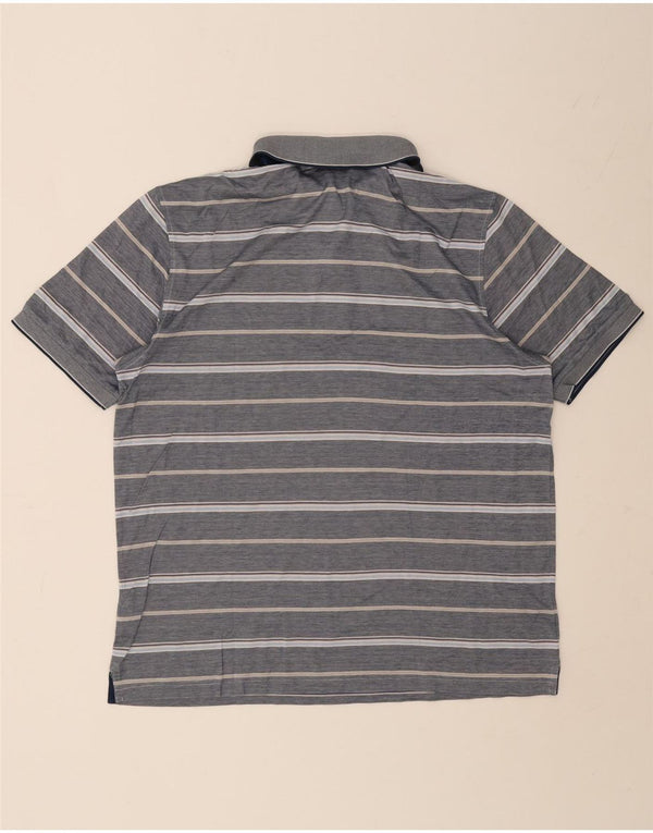 Polo Uomo Navigare 2XL Cotone a Righe Blu