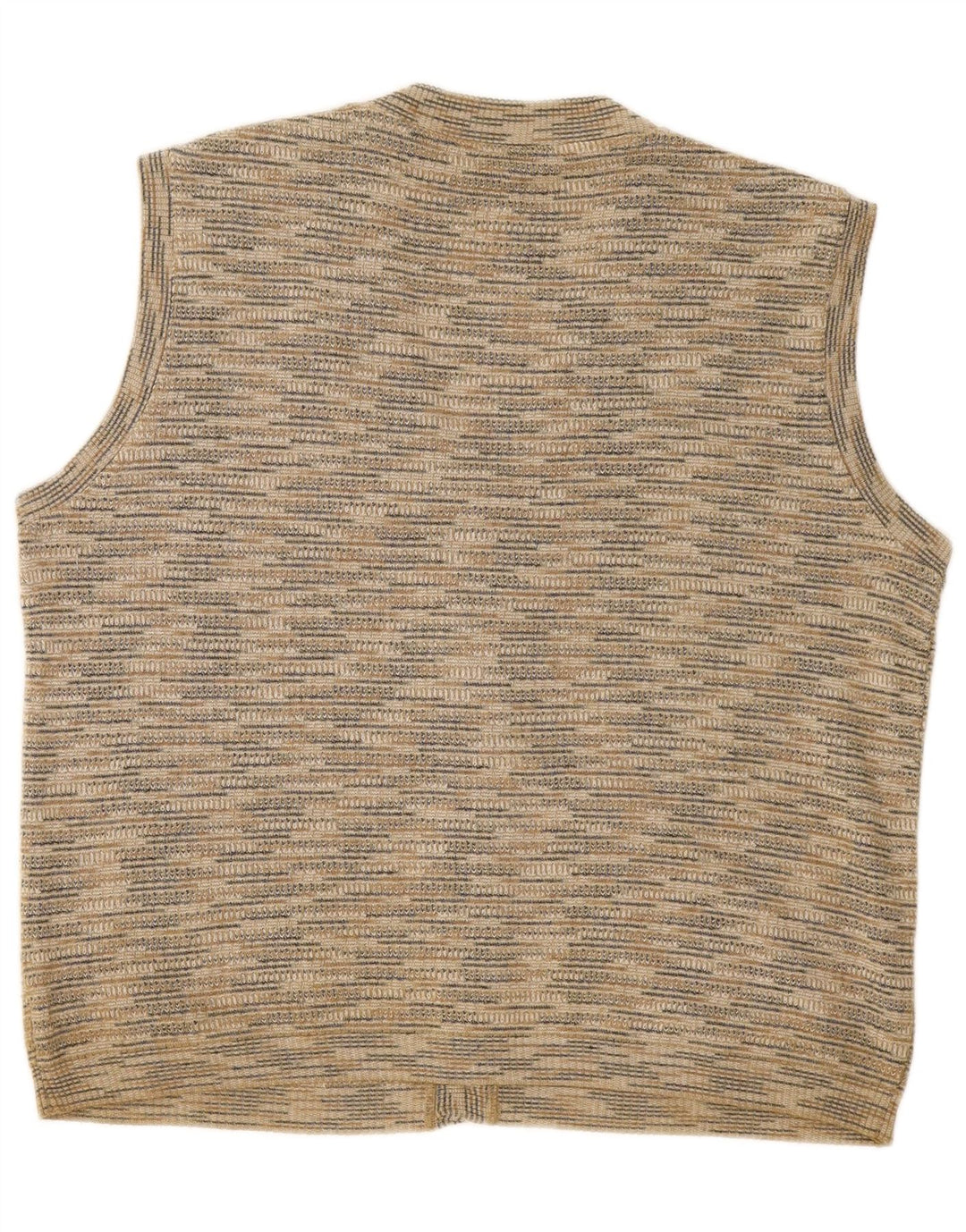 Mapier Hombre Cárdigan Sin Mangas De Algodón Moteado En Beige Medio