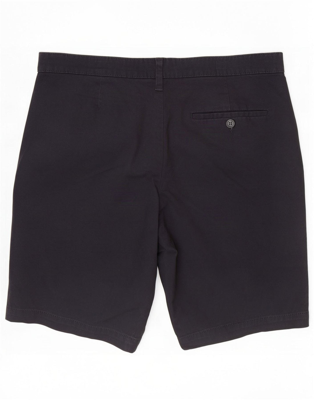 Marks & Spencer Herren-Chinoshorts W34, Größe L, Marineblau, Baumwolle
