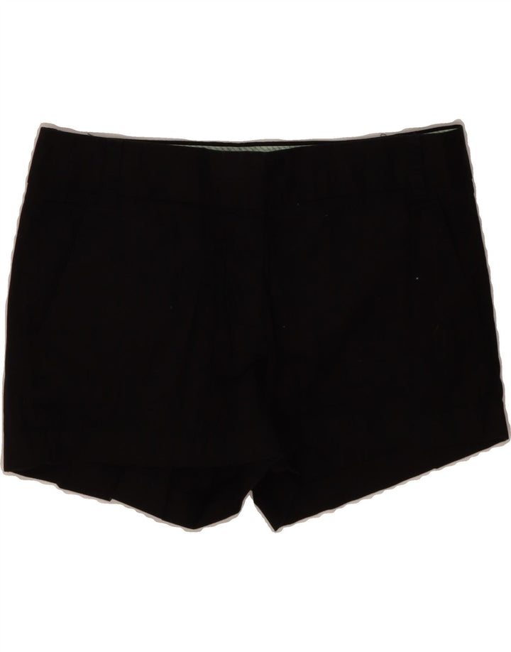 J. CREW Womens Broken In Chino Shorts US 6 Medium W32  Black Cotton Vintage J. Crew and Second-Hand J. Crew from Messina Hembry 