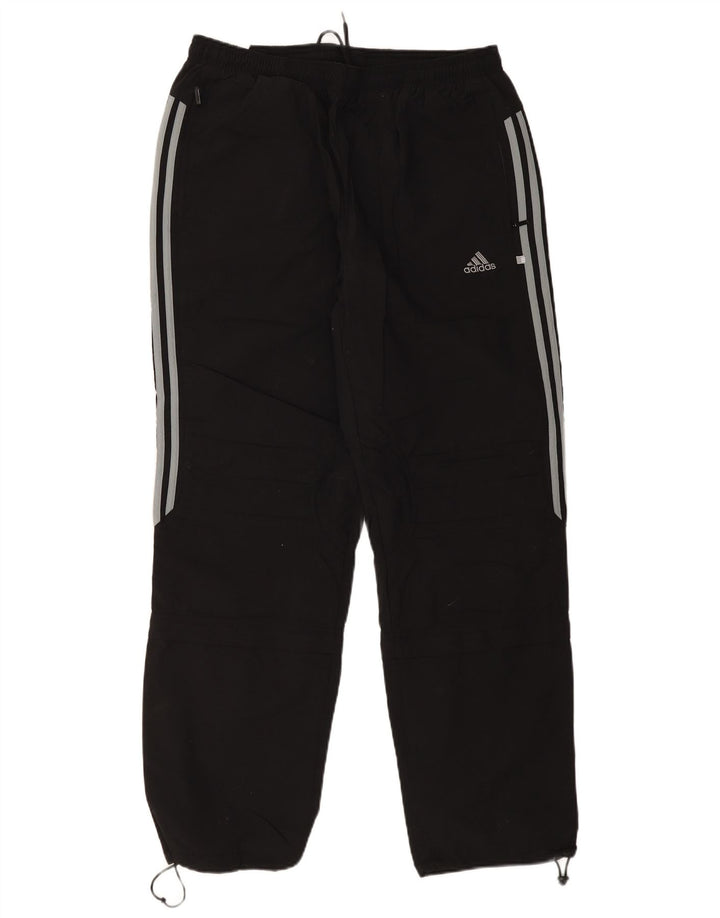 Adidas Męskie spodnie dresowe Joggery, duże, czarne, poliestrowe