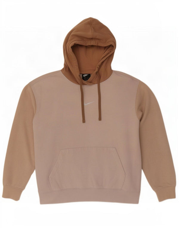 Pulover supradimensionat cu glugă Nike pentru femei UK 16, mare, multicolor
