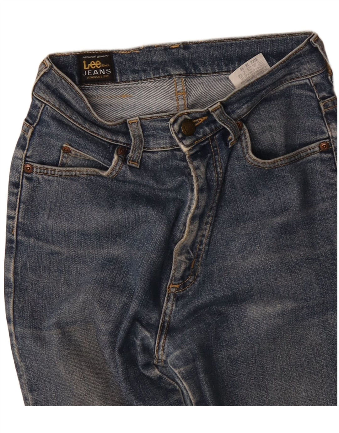 Lee Womens Slim Jeans W28 L33 Blue