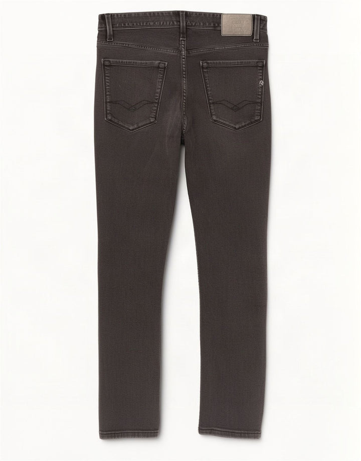 Replay Jeans Slim Masculino W32 L27 Algodão Preto