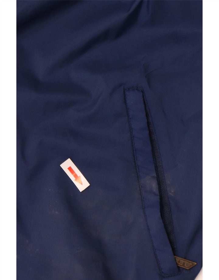 Alex Athletics Mens Tracksuit Top Jacket XL Navy Blue Colourblock