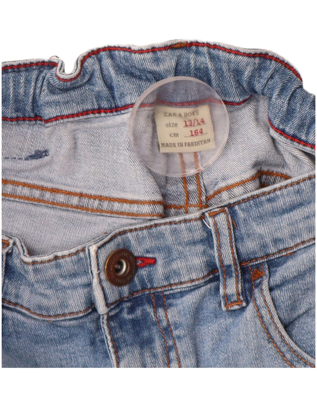 ZARA Boys Slim Jeans 13-14 Years W26 L28 Blue