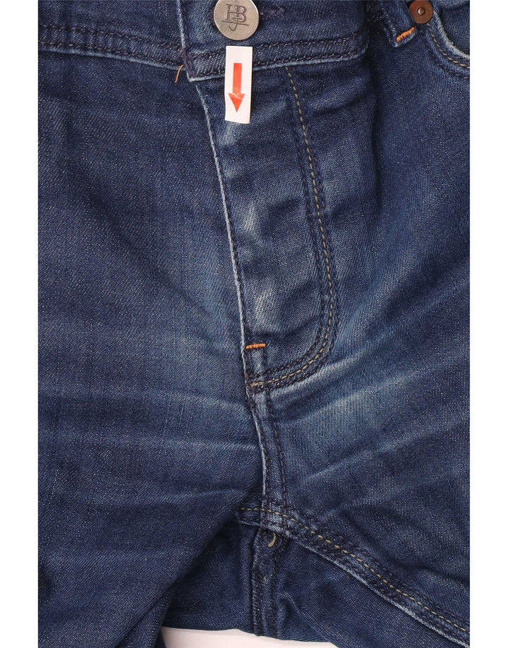 Harmont & Blaine Mens Slim Jeans W30 L32 Blue Cotton