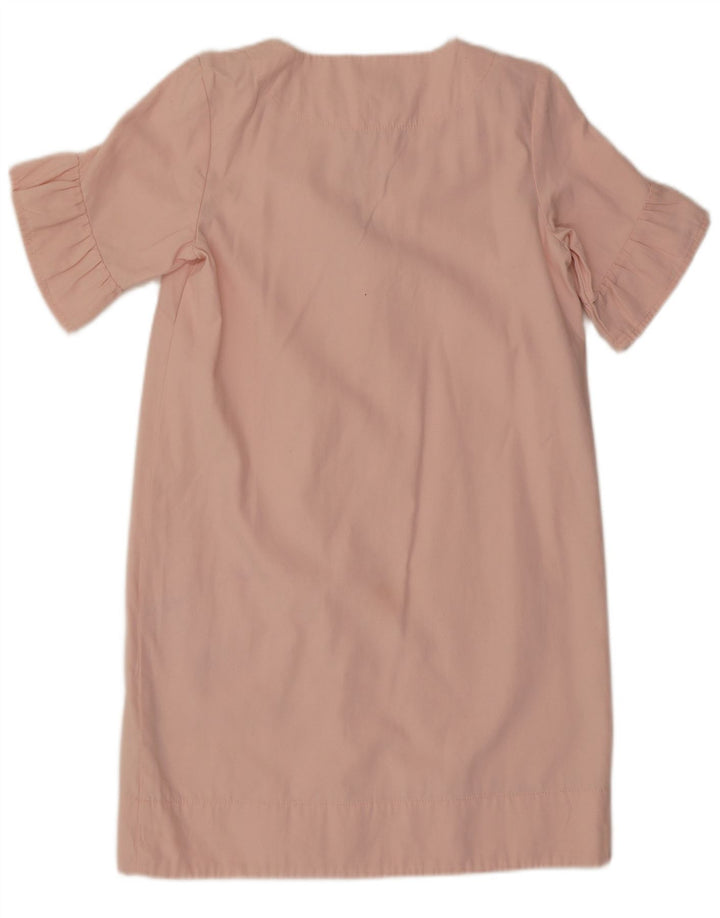 Whistles Womens Shift Dress UK 10 Small  Pink Cotton