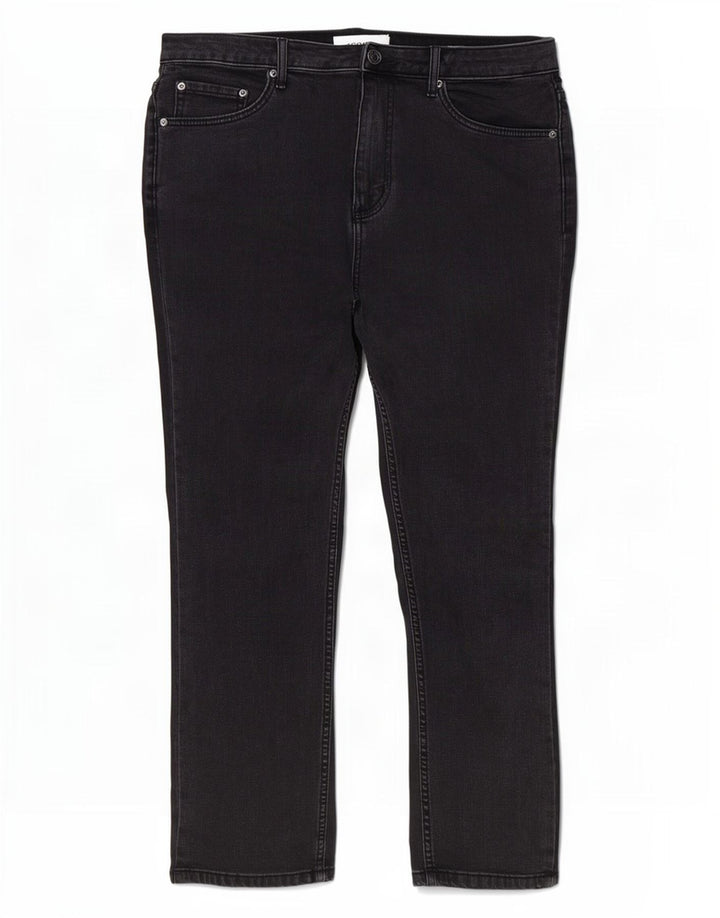 Jack Wills Mens Jeans Slim W32 L26 Algodão Cinza