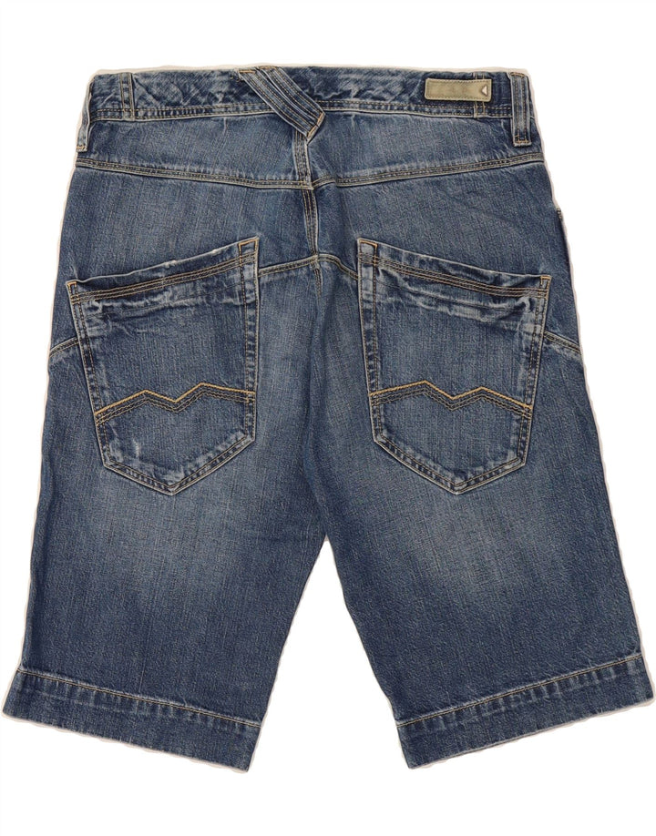 MELTIN' POT Mens Denim Shorts W31 Medium Blue Cotton Vintage Meltin' Pot and Second-Hand Meltin' Pot from Messina Hembry 