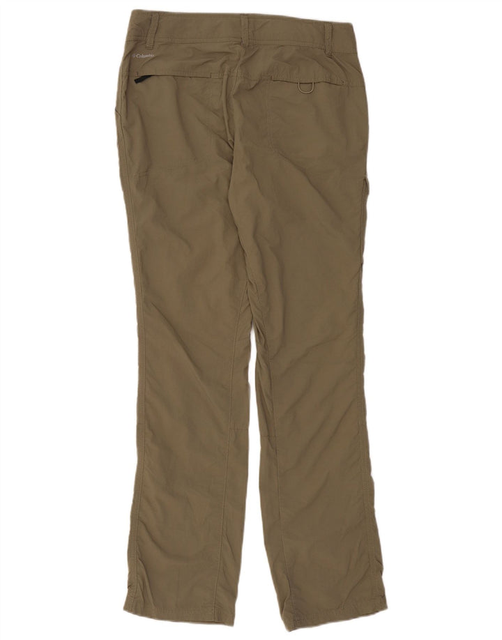 COLUMBIA Womens Regular Cargo Trousers US 6 Medium W32 L32 Khaki
