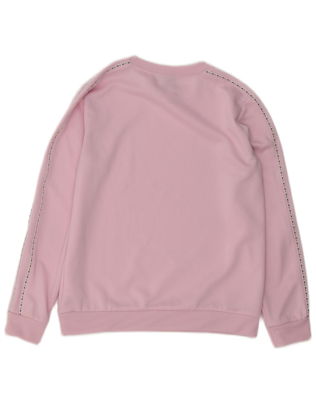 Nike Girls Graphic Sweatshirt Jumper 12-13 Years Large Pink Polyester