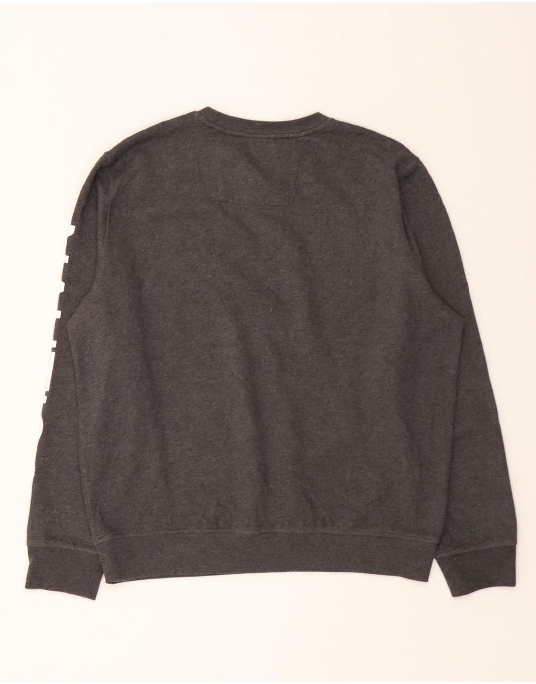 NAUTICA Mens Graphic Sweatshirt Jumper Medium Grey Cotton Vintage Nautica and Second-Hand Nautica from Messina Hembry 
