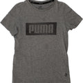 PUMA Boys Graphic T-Shirt Top 9-10 Years Grey Cotton Vintage Puma and Second-Hand Puma from Messina Hembry 