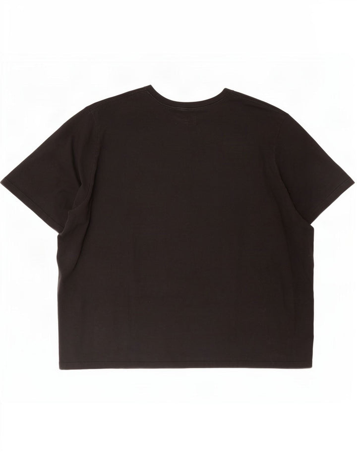 Levi's Herren T-Shirt Top 5XL Schwarz Baumwolle
