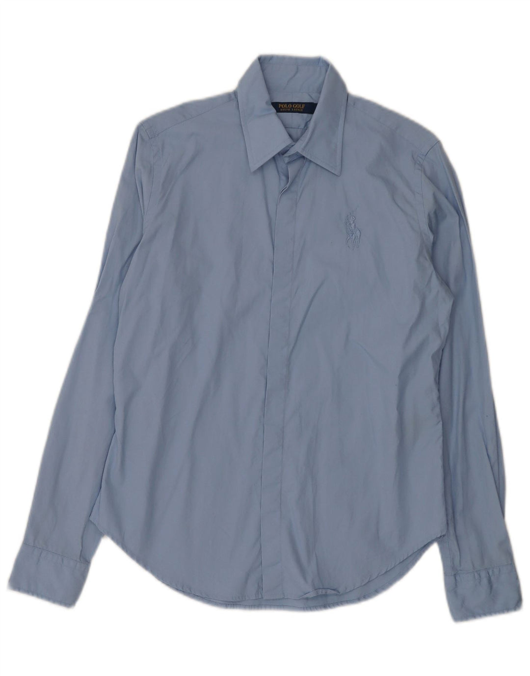 Polo Ralph Lauren Womens Golf Shirt US 8 Medium Blue Cotton