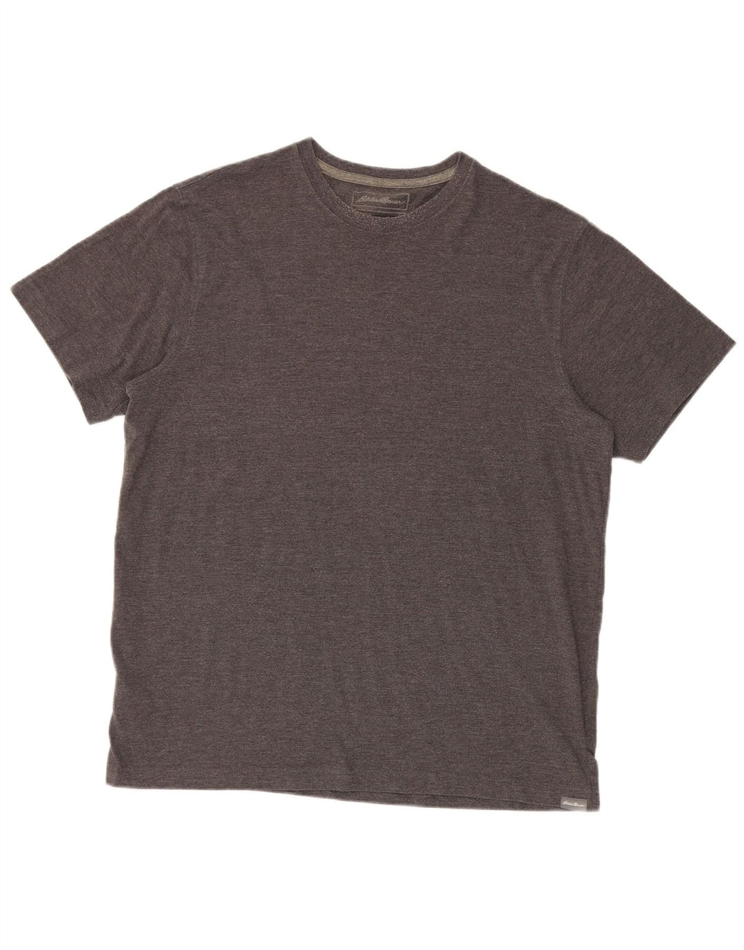 T-shirt da uomo Eddie Bauer Top grande in cotone grigio