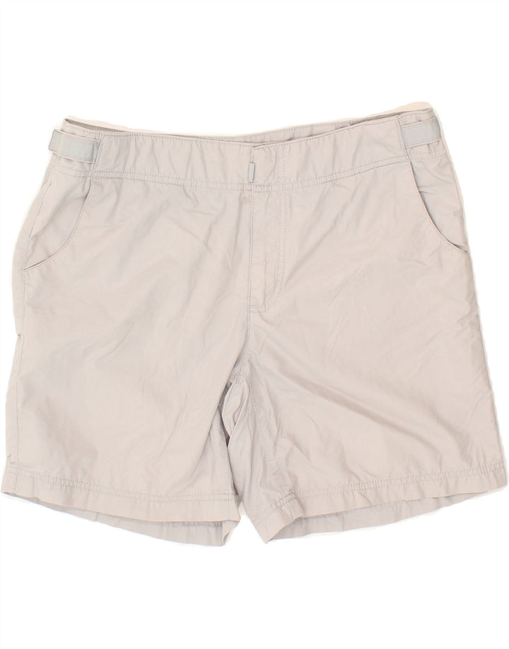EDDIE BAUER Womens Chino Shorts US 12 Large W36  Grey Cotton Vintage Eddie Bauer and Second-Hand Eddie Bauer from Messina Hembry 