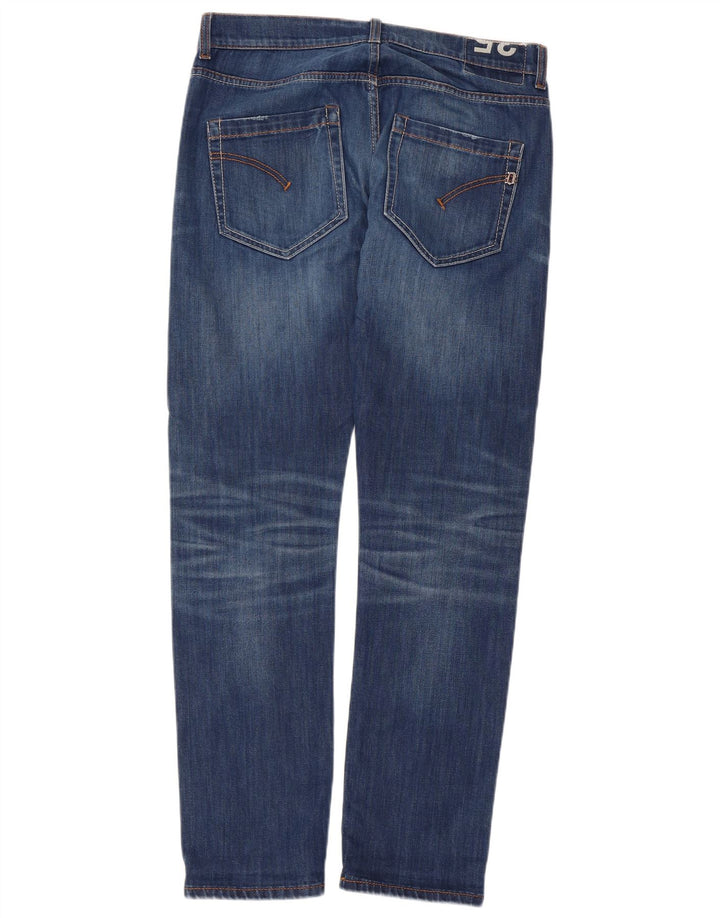 Jeans slim da uomo Dondup W35 L30 poliestere blu