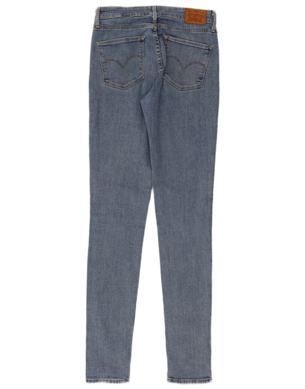 Женские джинсы скинни Levi's 721 с высокой посадкой W27 L32, синие, хлопок