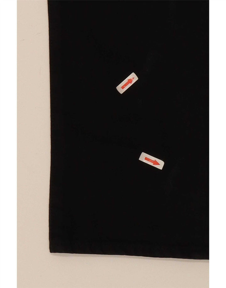 Levi's Mens 501 Straight Jeans W31 L32 Black Cotton