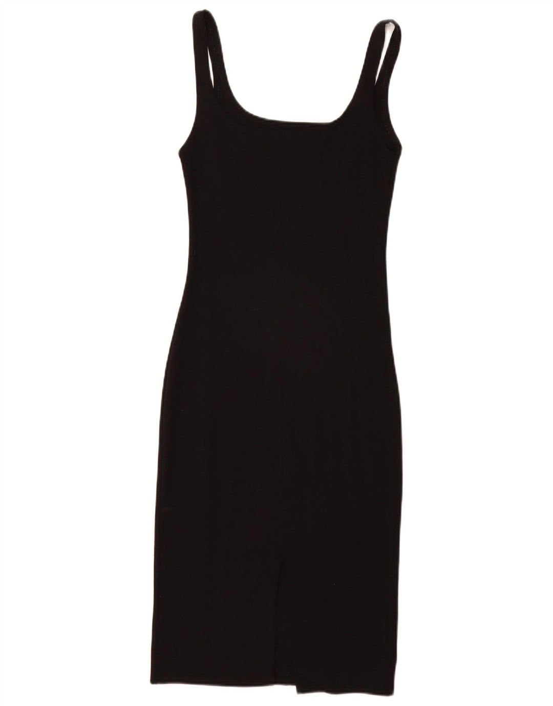 Zara Womens Sleeveless Sheath Dress UK 8 Small Black