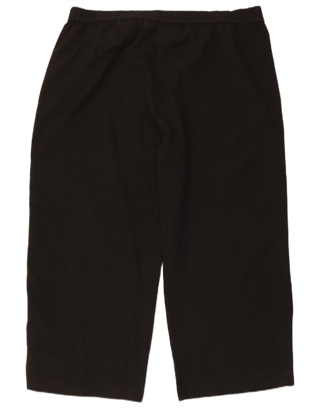 Marks & Spencer Womens Crop Tracksuit Trousers UK 24 4XL Black Polyester