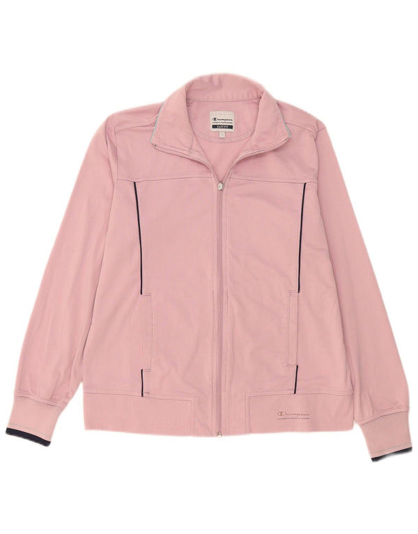 Giacca sportiva oversize da donna Champion Easy Fit UK 10 Small Rosa